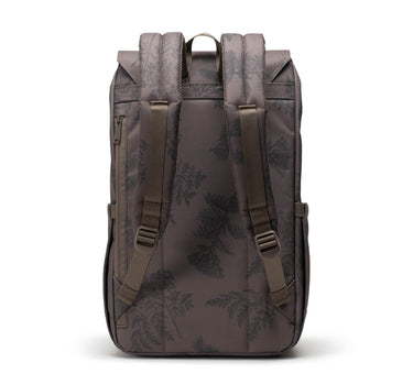 Herschel Retreat 15"/16" Inc Uyumlu Mıknatıslı Kapama Sırt Çantası 23L Toprak-Çiçekli