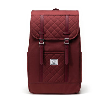 Herschel Retreat 15"/16" Inc Uyumlu Mıknatıslı Kapama Sırt Çantası 23L Vişne