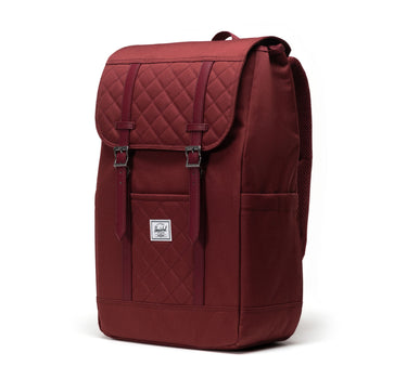 Herschel Retreat 15"/16" Inc Uyumlu Mıknatıslı Kapama Sırt Çantası 23L Vişne