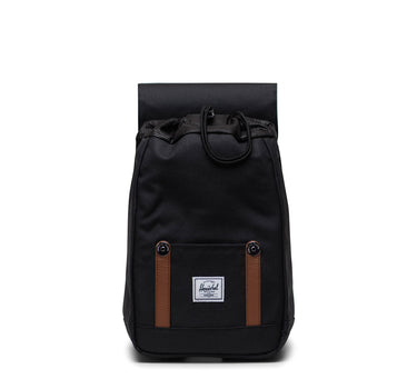 Herschel Retreat Mıknatıs Kapamalı Mini Boy Sırt Çantası 10L Siyah