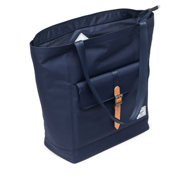 Herschel Retreat Premium Kumaş Tote Omuz Çantası Koyu Lacivert