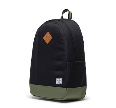 Herschel Seymour 15"/16" Inc Uyumlu Sırt Çantası Siyah-Açık Yeşil