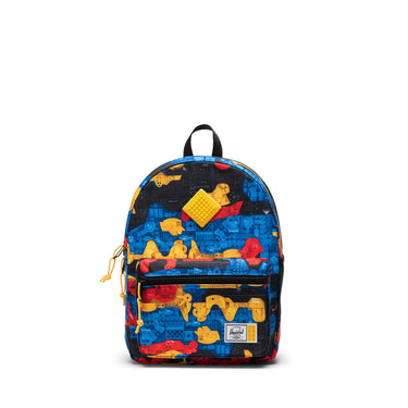 Herschel X LEGO Heritage Çocuk Renkli Mini Sırt Çantası ve Kalemlik - Bloklar