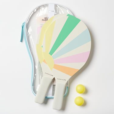 Pool Side Beach Paddle Set Pastel Gelato