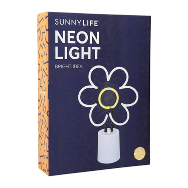 Sunnylife Papatya Neon Işık Dekoratif Masa Lambası