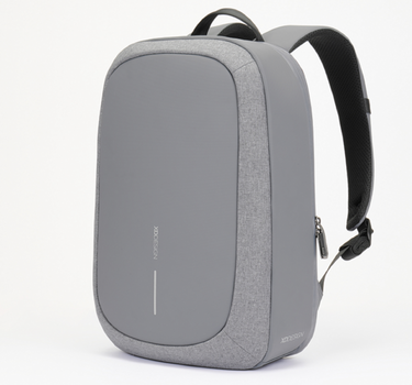 XD Design Bobby Edge Hırsızlık Önleyici Tasarım, Suya Dayanıklı, Rfid Korumalı Sırt Çantası Gri