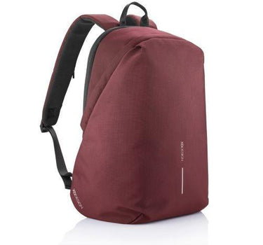 XD Design Bobby Soft 15.6'' Inç Suya Dayanıklı Hırsızlık Önleyici Usb Girişli Körüklü Sırt Çantası Kırmızı