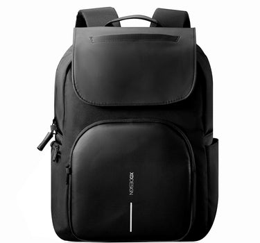 XD Design Bobby Soft Daypack 16"Inç Uyumlu Hırsızlık Önleyici Günlük Sırt Çantası Siyah